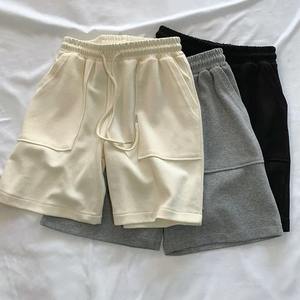 Short en maille personnalisé pour homme, vêtement de rue, short de basket-ball, short brodé pour homme, vente en gros - Product Image 5
