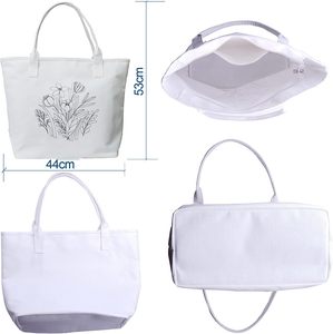 Sac fourre-tout personnalisé en toile de coton biologique brodé 100% sacs fourre-tout en coton pour femmes OEM fabriqué au Vietnam - Product Image 2