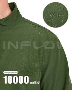 Vente en gros sur mesure Veste Softshell pour homme-Légère, confortable et durable pour les sports de plein air, la randonnée Veste de travail - Product Image 2