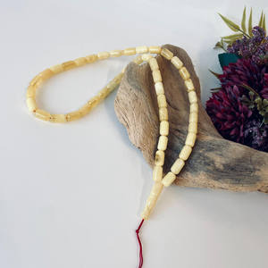 ลูกประคำอันละเอียดอ่อนทำจากอำพันบอลติกธรรมชาติ, ลูกประคำอิสลาม, มิสบาฮะอำพัน - Product Image 1