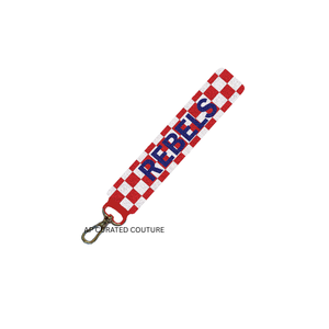 Unique Fashion <b>Tiles</b> Beaded Handmade Women's Personalized Keychain with Logo Charm for <b>Wallet</b> Wristlet Bags - Product Image 4