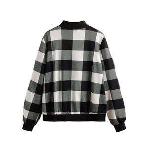 Blouson aviateur à l'allure classique avec logo imprimé personnalisé pour hommes blousons aviateur de couleur unique fabriqués en usine pour hommes - Product Image 2