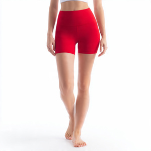 Shorts Deportivos de Compresión para Mujer, 100% Poliéster, Cintura Elástica, Tejido de Punto, para Yoga y Fitness - Product Image 2