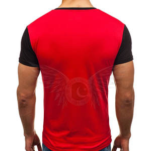 Camiseta lisa en blanco con Logo para hombre, ropa de secado rápido para adulto, camiseta de alta calidad, OEM, venta al por mayor - Product Image 3