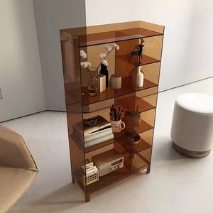 Akrilik Modern Rak Buku Insert Tampilan Buku Berdiri Rak Penyimpanan Majalah Desktop - Product Image 5