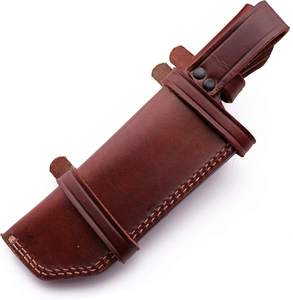 Cuchillo táctico más vendido de EE. UU. 2025, Funda de cuero duradera con lazo para cinturón, cuchillo rastreador para exteriores de alta presión para uso de seguridad - Product Image 5