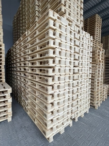 พาเลทไม้มาตรฐาน EPA พาเลทยูโร 1200 x 800 ลังไม้สนสำหรับขนส่งอุตสาหกรรม - Product Image 5