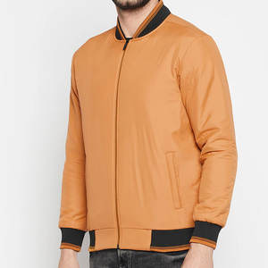 Venta al por mayor de secado rápido chaqueta de los hombres para la venta en línea de poliéster hecho chaqueta de bombardero para los hombres - Product Image 2