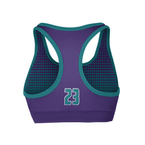 Vêtements de sport Vêtements de sport Soutien-gorge de sport à une épaule Vêtements de sport Ensembles de gymnastique pour femmes Leggings coupe en V Ensemble de fitness - Product Image 4