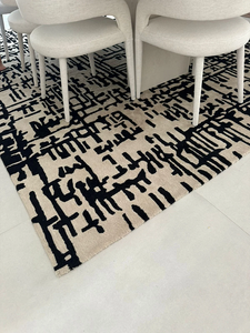 Handmade Premium Handcrafted <b>Rugs</b> Wool Tufted <b>Rug</b> Modern Luxury Latest Embroidered Wool <b>Rugs</b> For Home and Hotel - Product Image 5