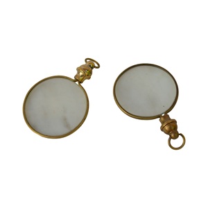 Lupa de bolsillo de metal de latón Vidrio Diseño de peso ligero Mejor diseño de lupa de lectura - Product Image 2