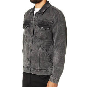 Vestes en jean à la mode pour hommes Vêtements d'extérieur doux, élégants et durables pour toutes les occasions décontractées - Product Image 6
