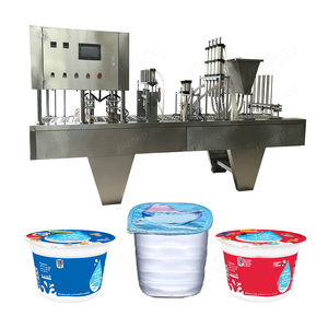 Cup Filler thiết bị đóng Gói Nhà máy tùy chỉnh tự động thạch nước sữa chua cốc làm đầy và niêm phong máy - Product Image 1