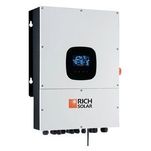 Kit solaire hybride RICH SOLAR <span class=keywords><strong>NOVA</strong></span> 12K <span class=keywords><strong>PV</strong></span> avec onduleur et batterie au lithium de serveur 61,44 kWh - Product Image 6