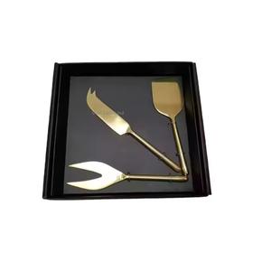 Ensemble populaire de spatules à fromage et à beurre en métal avec manche galvanisé multicolore pour la maison, l'hôtel, la cuisine, outils à fromage - Product Image 5