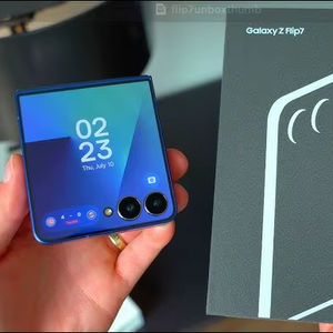 Smartphone pliable élégant 100 % original de marque pour Samsung Galaxy Z Flip7 - Fold7, 6,9 pouces, 512 Go, 5G, double SIM, téléphone IA - Product Image 1