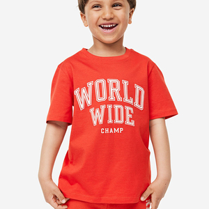 เสื้อยืดและเสื้อโปโลสำหรับเด็กผู้ชายเสื้อยืดออกแบบโลโก้ตามสั่ง - Product Image 6