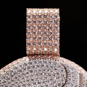 Magnifique pendentif en diamant avec collier de bijoux de luxe étincelant pour femme idéal pour anniversaire et anniversaire - Product Image 3