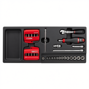 Juego de 41 Piezas de Llaves de Trinquete y Puntas para Herramientas - Product Image 2