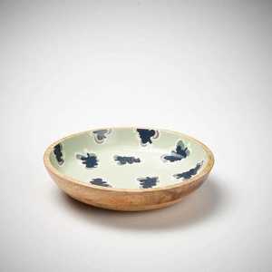 Premium Quality Enamel Finished Wooden <b>Serving</b> <b>Bowls</b> Modern Design Use For Business Gifts Home Parties <b>Serving</b> <b>Bowls</b> - Product Image 1