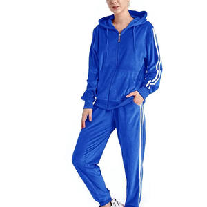 Trajes de chándal de mujer informales ajustados de Venta caliente 2025 Material de lona transpirable patrón sólido - Product Image 1