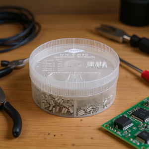 Boîtes d'assortiment Knipex avec 1900 manchons isolants non isolés pour bornes de câblage - Product Image 3