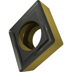 Inserto de Torneado de Alta Calidad ISO CCMT 060204E-NF2T9415 D. 2.8mm MT-CVD con Recubrimiento, Paquete de 10 - Product Image 1