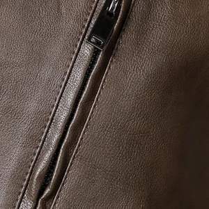 ¡Novedad de 2025! Chaleco de moto de cuero en blanco para hombre, diseño personalizado, chaquetas de cuero con cremallera estampadas, ropa de invierno transpirable - Product Image 3