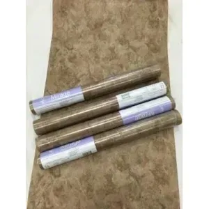 Papier peint fausse texture ton cuivre préencollé Lot de 6 double rouleaux de papiers peints pelables et collants CS23435 - Product Image 1