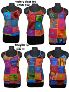 SK.NOOR e SONS-TOP de tirantes para mujer, bonito diseño, viene en multicolor - Product Image 3