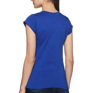 Nueva moda 100% poliéster superventas mujer camiseta precio al por mayor nuevo estilo barato sublimación impresión camiseta Mujer - Product Image 3