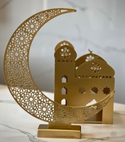 Lanterne en acier élégante pour les festivals du Ramadan, de l'Aïd et du Hajj, calligraphie personnalisée, taille sur mesure, décoration de fête multi-usages