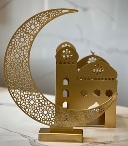 Décoration du Ramadan Vaisselle de calligraphie décorative élégante pour le Ramadan Eid & Hajj Festivals Décor de table de fête polyvalent - Product Image 2