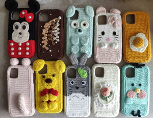 Artesanías de Ganchillo Personalizadas, Mini Decoraciones Portátiles de Ganchillo para Teléfonos Móviles - Product Image 2