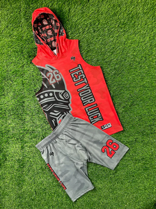 Fabricant OEM de haute qualité 7v7 uniformes vêtements de sport et d'équipe drapeau 7V7 personnalisé ensembles d'uniformes de football américain drapeau football - Product Image 6