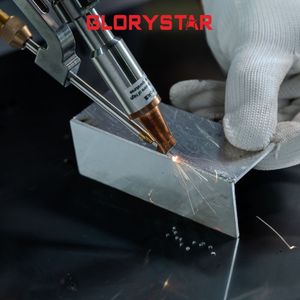 آلة لحام بالليزر الليفي المحمولة باليد من سلسلة AHW من Glorystar، تبريد هوائي، 3000 واط، لحام عالي السرعة، سعر المصنع الصناعي - Product Image 6