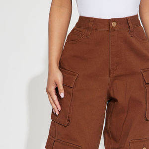 Vêtements de course et de jogging Vêtements décontractés pour femmes Pantalons cargo Street Wear Slim Fit Pantalons de jogging décontractés pour femmes Pantalons de jogging Service OEM - Product Image 5