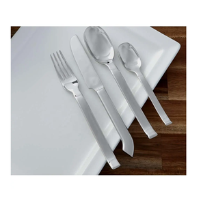 Juego de cubiertos de acero inoxidable para banquetes, cucharas de cena, tenedores y cuchillos, juego de cubiertos de acero espejado, los más vendidos - Product Image 3