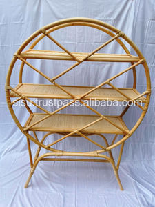2024 ECO-friendly Rattan Shelf / Rattan <b>Home</b> <b>Decor</b>/ Rattan <b>Furniture</b> Products Made in Vietnam - Product Image 2