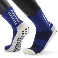 Vente chaude hommes Sports Athletic Crew Chaussettes Logo personnalisé Haute qualité épais doux anti-dérapant Grip Chaussettes pour antibactérien