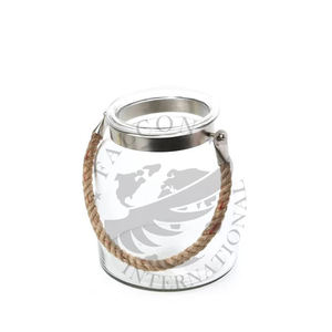 Juego de faroles de mesa hechos a mano duraderos y modernos de 2 piezas, farol decorativo colgante de Metal grande, decoración del hogar - Product Image 2