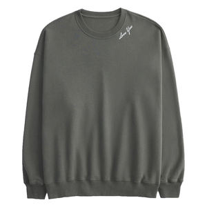 Sudadera de cuello redondo de gran tamaño para mujer, jersey en blanco de alta calidad, Sudadera con capucha con logotipo personalizado, ropa de calle cálida, OEM grueso - Product Image 5