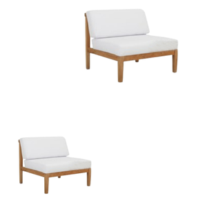 ชุดโซฟาไม้สักกลางแจ้งคุณภาพสูงทันสมัยสำหรับโรงแรมร้านอาหารและคาเฟ่ - Product Image 5