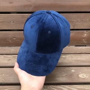 High Quality Custom Logo Embroidery Velvet Baseball Caps Wholesale Dad <b>Hats</b> with Common Fabric Feature Baseball <b>Hat</b> For Unisex - Product Image 1