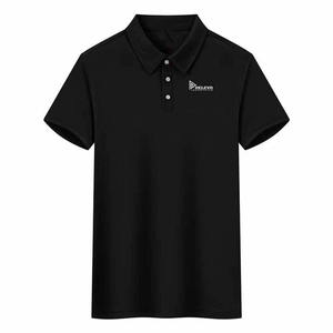 Polo de manga corta informal holgado transpirable para hombre al por mayor de alta calidad, nueva camiseta de negocios, camiseta procesada con patrón de Polo - Product Image 3