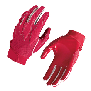 Guantes de Receptor de Fútbol Americano para Hombre OEM, Material de Palma de Poliéster Suave, Protección Antiquímica, Color Personalizado, Cómodos - Product Image 5