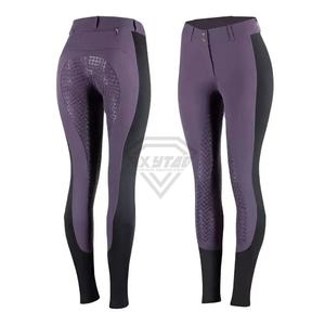 Leggings d'équitation à séchage rapide avec siège intégral, vêtements pour femmes, impression personnalisée, vêtements d'équitation, legging d'équitation, conception OEM - Product Image 5