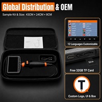 G506D10 Carton d'essai de distributeur de boroscope automobile à double caméra 6 unités pour la revente en atelier