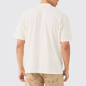 2024 ใหม่มาถึงขายส่งที่กําหนดเองการพิมพ์โลโก้ผู้ชายเสื้อยืดธรรมดา/แฟชั่นสวมใส่สไตล์ผู้ชาย PLUS ขนาดพิมพ์เสื้อ T - Product Image 2