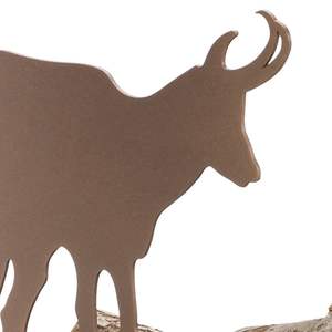 Metal Iron <b>Log</b> Rack in Brown Color with Durable Build Perfect <b>for</b> Indoor and Outdoor <b>Firewood</b> Storage Accessories - Product Image 3